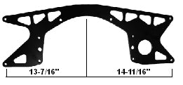 U-B MACHINE 50-0101 Chevy Mid Plate 5/8 Offset