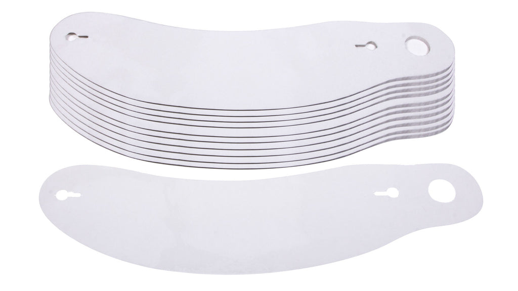 ULTRA SHIELD 01214 Tearoffs 11.75in Curved IMP Vapor / Charger