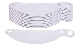 ULTRA SHIELD 01230 Tearoffs 11.75in Curved IMP Vapor / Charger