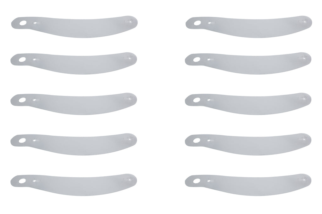 ULTRA SHIELD 01256 Tearoffs 12.25in Strght Zamp Helmets