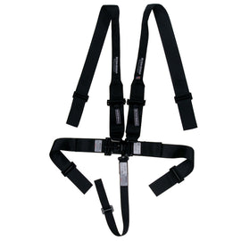 ULTRA SHIELD HB22001H Harness 5pt Black HANS Shoulder 3in Pull-Down