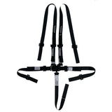 ULTRA SHIELD HB23031 Harness 5pt Black Indiv Shoulder 2in Pull-Down