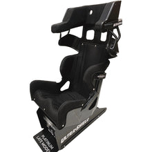Load image into Gallery viewer, ULTRA SHIELD PPLM650K ULTRA SHIELD Platinum Pro Late Model Seat (Part No. PPLM650K) – 16.5 Inch Wide with Black Cover, Aluminum Frame, and 25° Layback