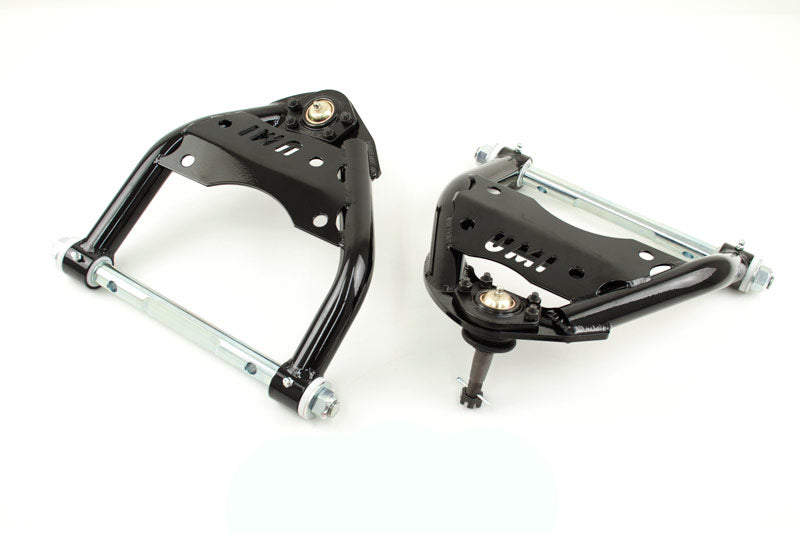 UMI PERFORMANCE 4033-1-B UMI Performance Tubular Front Upper A-Arms for GM A-Body (1964-1972) with Delrin Bushings