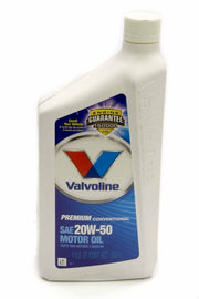 VALVOLINE 822344-C Hd 20w50 Oil Quart Valvoline
