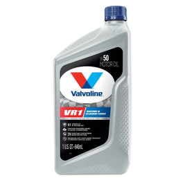 VALVOLINE 822350-C HP 50W Racing Oil VR1 1 QT.