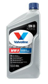 VALVOLINE 822388-C HP 10W30 Racing Oil VR1 1 Quart Valvoline
