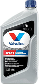 VALVOLINE 822403-C HP 60W Racing Oil VR1 1 Quart Valvoline