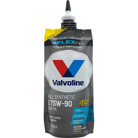 VALVOLINE 889785 Synthetic Gear Oil 75w90 1 Quart Flex Pouch Each