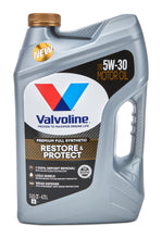Load image into Gallery viewer, VALVOLINE 904566 5w30 Motor Oil Restore &amp; Protect 5 Quart Bottle