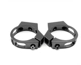 VAPOR TRAPPER BC25BLK-2 Vapor Trapper Billet Clamp 2.5 inch Black Pair - Aluminum Fuel Filter Clamp BC25BLK-2