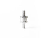 VAPOR TRAPPER FS38SIL Vapor Trapper FS38SIL Check Valve with 3/8 inch Hose Barb Inlet and Outlet, Aluminum Silver Anodized Fuel Tank Vent