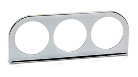 VDO 240-036 Mounting Panel 2-1/16 3 Hole Chrome