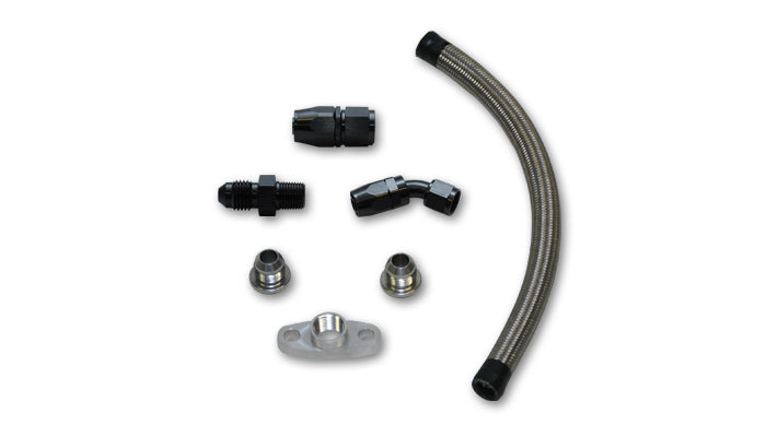 VIBRANT PERFORMANCE 10281 Universal Oil Drain Kit for GT Series Turbos