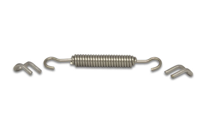 VIBRANT PERFORMANCE 10341 Titanium Collector Tab K it with 3.5in Long Sprin