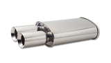 VIBRANT PERFORMANCE 1040 STREETPOWER Oval Muffler w/ Dual 3.5in Round Tip