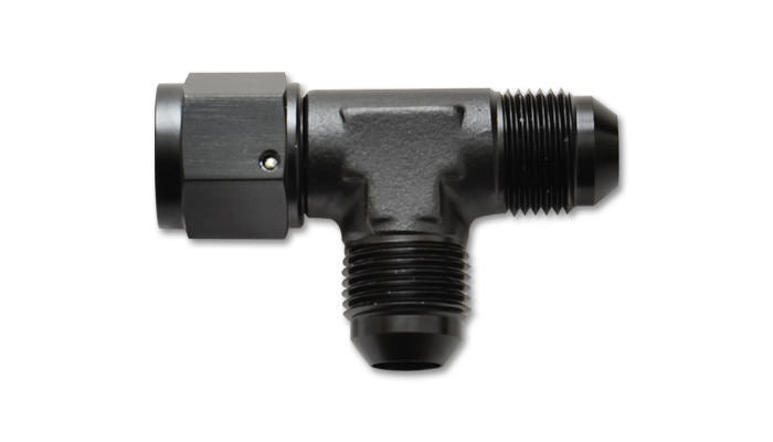 VIBRANT PERFORMANCE 10742 Tee Fitting -6  with Female -6AN Swivel