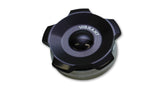 VIBRANT PERFORMANCE 11295 Black Alum Fill Cap w/ Alum Weld Bung 2-3/4in