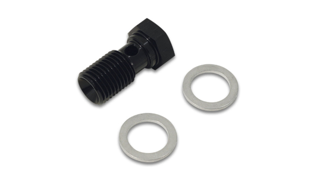 VIBRANT PERFORMANCE 11444 Fitting  Banjo Bolt  Mal e 10mm x 1.0 Bolt  20mm
