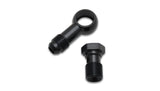 VIBRANT PERFORMANCE 11572 Single Male Banjo Adaptr Bolt 7/16-20 to -6AN