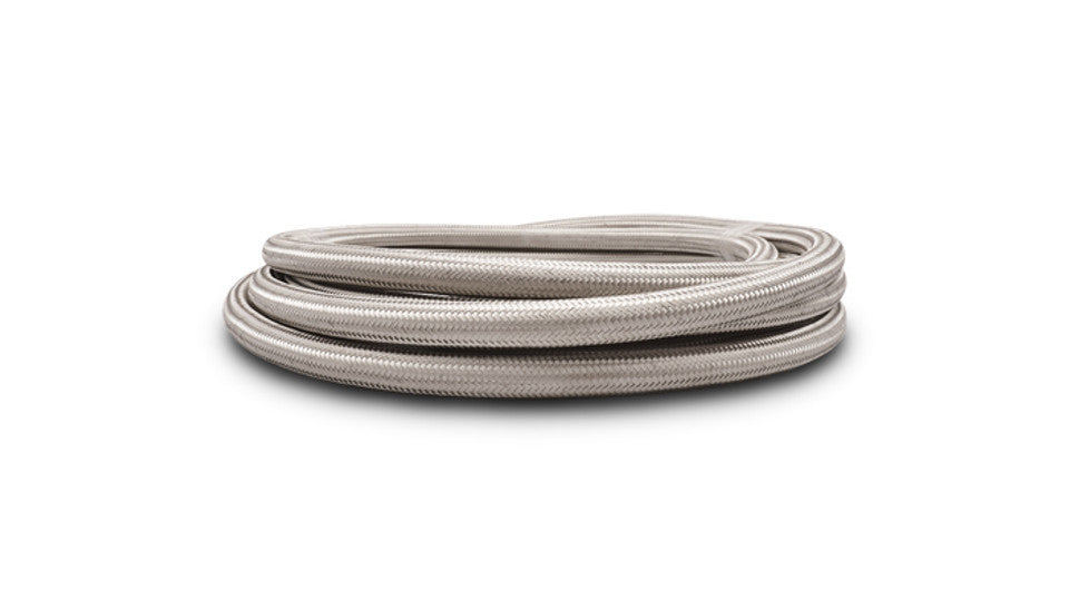 VIBRANT PERFORMANCE 11946 50ft Roll Stainless Braided Flex Hose -6AN