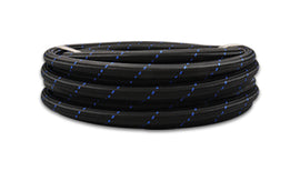 VIBRANT PERFORMANCE 11968B 10ft Roll -8 Black Blue Nylon Braided Flex Hose