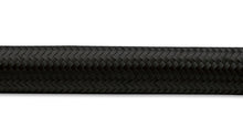 Load image into Gallery viewer, VIBRANT PERFORMANCE 12002 50ft Roll Black Nylon Braided Flex Hose -12AN