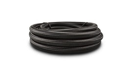 VIBRANT PERFORMANCE 12008 150ft Roll Black Nylon Braided Flex Hose -8AN