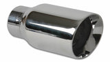 VIBRANT PERFORMANCE 1209 3in Round Stainless Stee l Tip Double Wall Angle