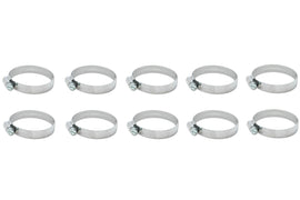 VIBRANT PERFORMANCE 12154 S.S. Worm Gear Clamps 2.04in to 3.0in 10 Pack