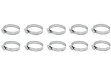 Load image into Gallery viewer, VIBRANT PERFORMANCE 12157 S.S. Worm Gear Clamps 4.05in to 5.0in 10 Pack