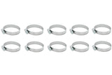 VIBRANT PERFORMANCE 12157 S.S. Worm Gear Clamps 4.05in to 5.0in 10 Pack