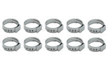 Load image into Gallery viewer, VIBRANT PERFORMANCE 12273 Stainless Steel Pinch Cl amps: 9.4-11.9mm 10 Pack