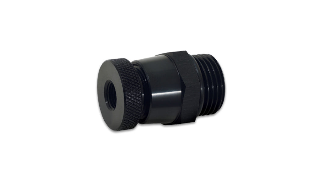VIBRANT PERFORMANCE 12677 Universal Drain Valve -8 AN ORB with 1/8in Port