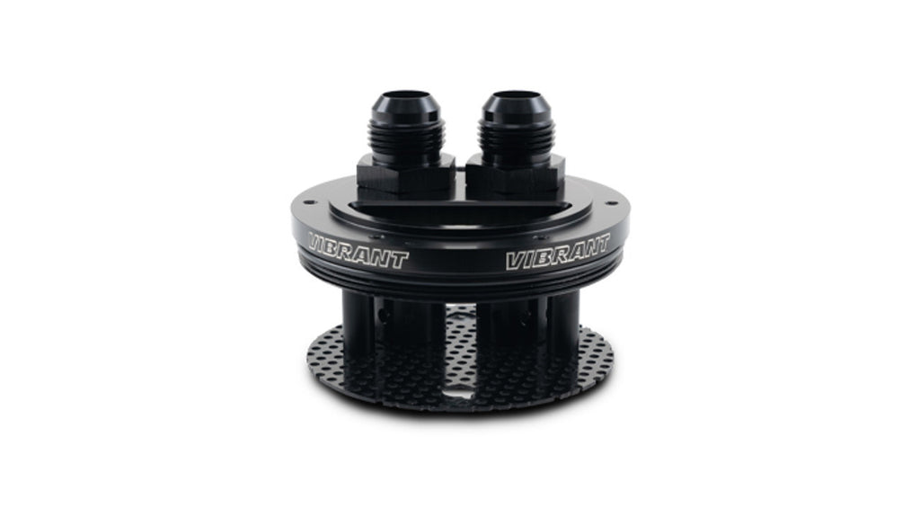 VIBRANT PERFORMANCE 12786 Catch Can 2-Port Lid Assembly