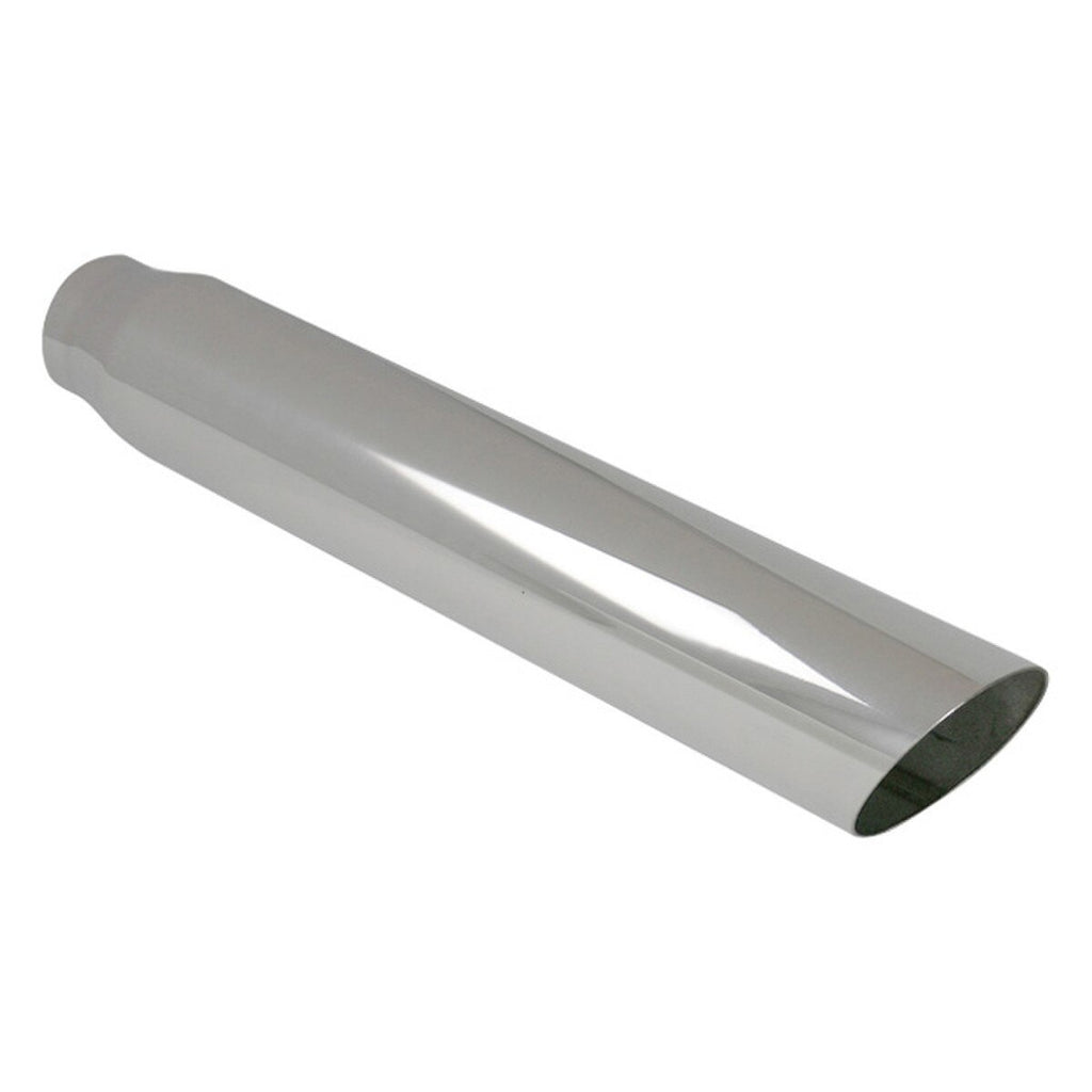VIBRANT PERFORMANCE 1551 Vibrant Performance S/S Exhaust Tip with Slash Cut for 2.5-inch Exhaust Systems, 18 Inches Long