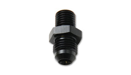 VIBRANT PERFORMANCE 16646 Vibrant Performance 16646 Straight Adapter Fitting, -12 AN Male to 22 mm x 1.50 Male, Black Anodized Aluminum
