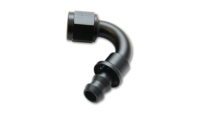 VIBRANT PERFORMANCE 22206 -6AN Push-On 120 Degree Hose End Elbow Fitting