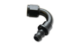 VIBRANT PERFORMANCE 22206 -6AN Push-On 120 Degree Hose End Elbow Fitting