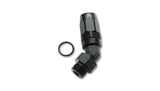 VIBRANT PERFORMANCE 24411 Male -12AN x 1-1/6-12 45 Degree Hose End Fitti