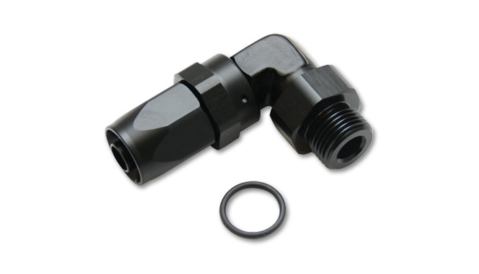 VIBRANT PERFORMANCE 24908 Male -10AN x 7/8-14   90 Degree Hose End Fitting