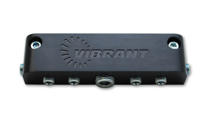 VIBRANT PERFORMANCE 2691 Aluminum Vacuum Manifold Anodized Black