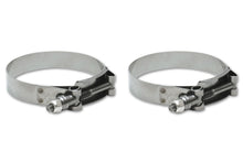Load image into Gallery viewer, VIBRANT PERFORMANCE 2803 Stainless Steel T-Bolt C lamps (Pack of 2) - Clam
