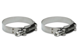VIBRANT PERFORMANCE 2804 Stainless Steel T-Bolt C lamps (Pack of 2) - Clam