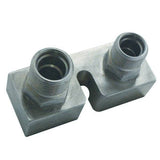 VINTAGE AIR 045017 Ford Compressor Block Fi tting Straight #8 - #10