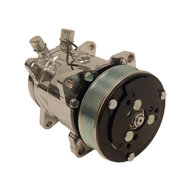 VINTAGE AIR 04808-VMQ Sanden 508 Polished Compressor