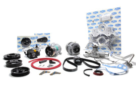 VINTAGE AIR 174101 SBF Front Runner Kit Black w/Power Steering