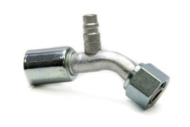 VINTAGE AIR 35523-VUG #10 45 Degree Barb O-Ring Fitting w/Port