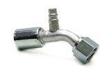 VINTAGE AIR 35523-VUG #10 45 Degree Barb O-Ring Fitting w/Port