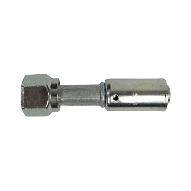 VINTAGE AIR 358120 Vintage Air Part 358120 - 8 AN Straight Female AC Refrigerant Hose End Fitting